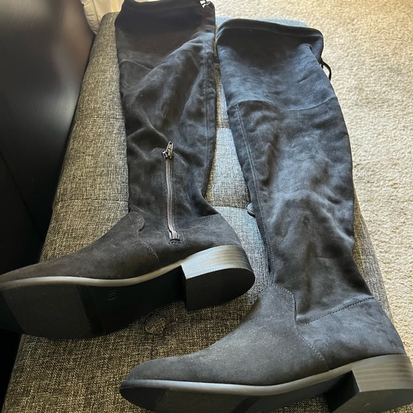 A New Day Suede Boots - Picture 2 of 8